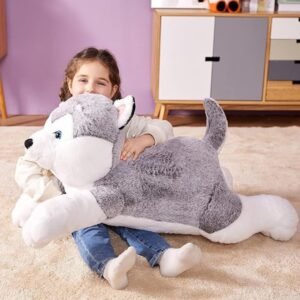 Husky dog soft toy for kids